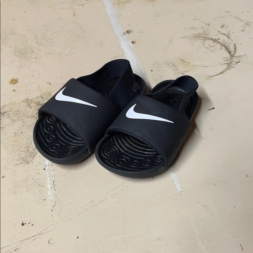 Baby Nike slides